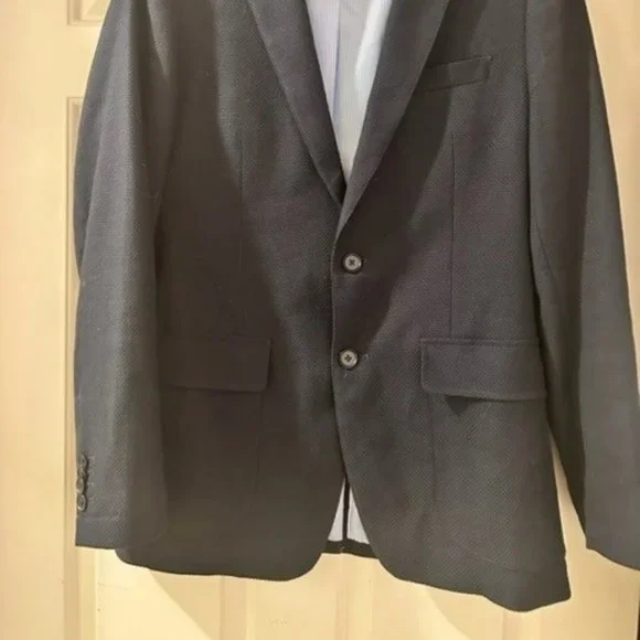 Men's Navy Blue Banana Republic Blazer 38R